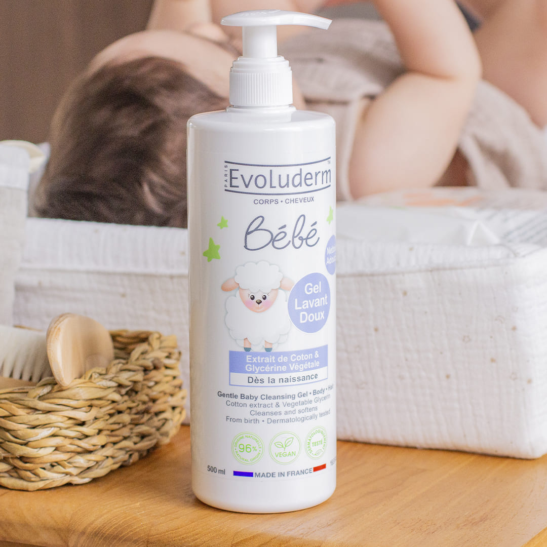 Gel Lavant Doux Corps & Cheveux Bébé