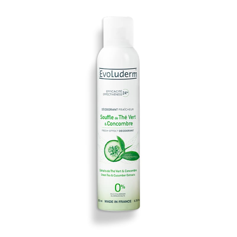 Lot de 4 Déodorants Fraîcheur Souffle de Thé Vert & Concombre
