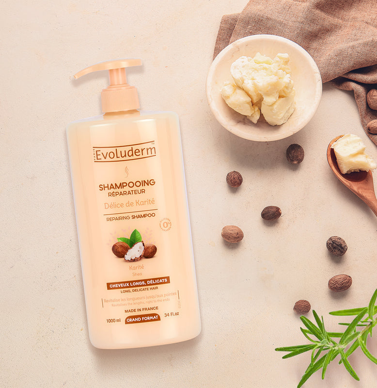 Lot de 3 Shampoing Réparateur Délice de Karité 1000 ml