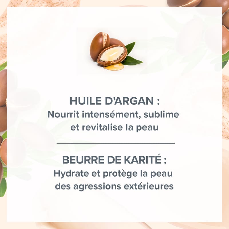 Lot de 3 Laits Corps Ultra-Nourrissant Argan Divin - 20 ans