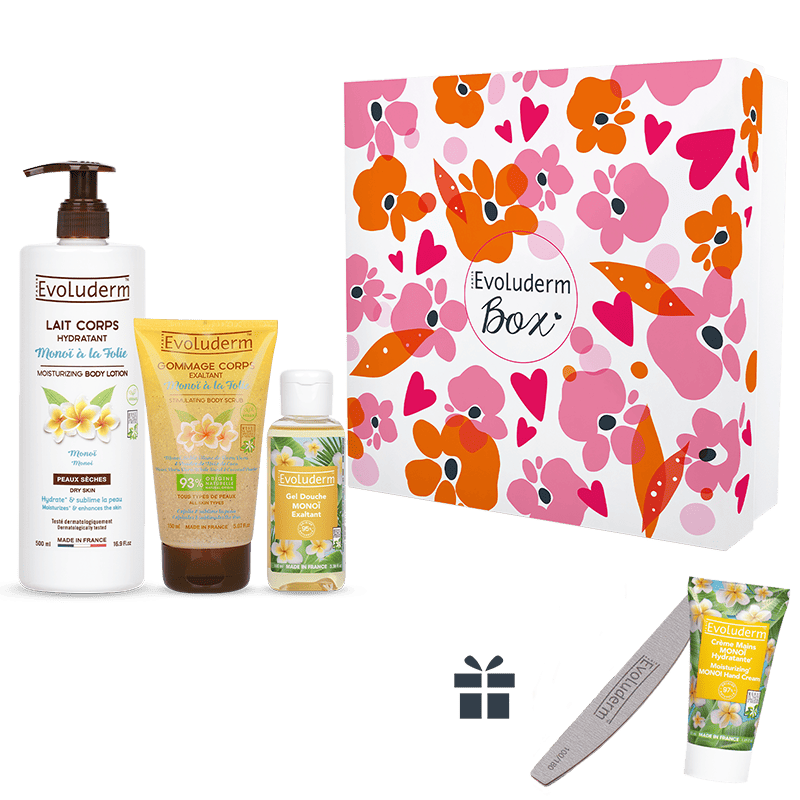 Coffret Corps Monoï + Crème Mains Offerte