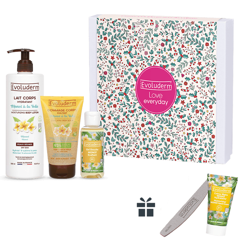 Coffret Corps Monoï + Crème Mains Offerte