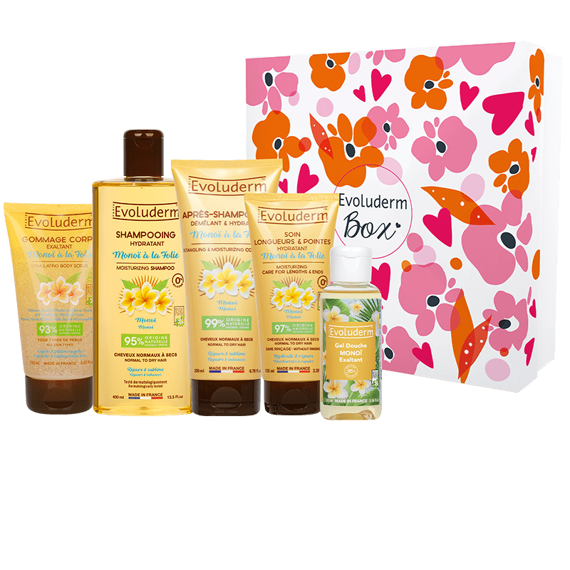 Coffret Idyllique Corps & Cheveux Monoï à la Folie