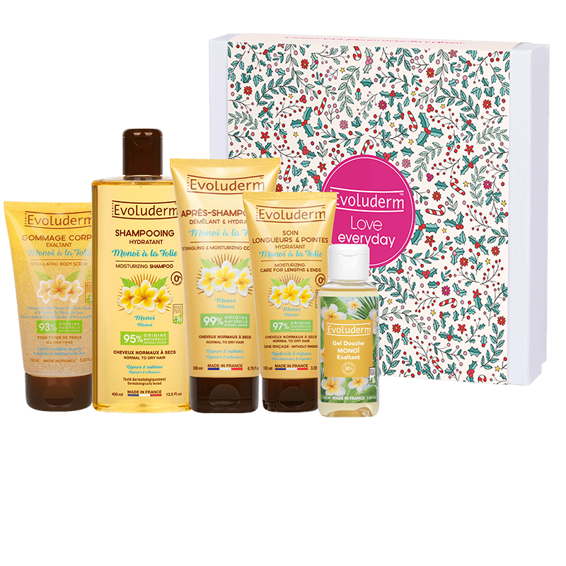Coffret Idyllique Corps & Cheveux Monoï à la Folie