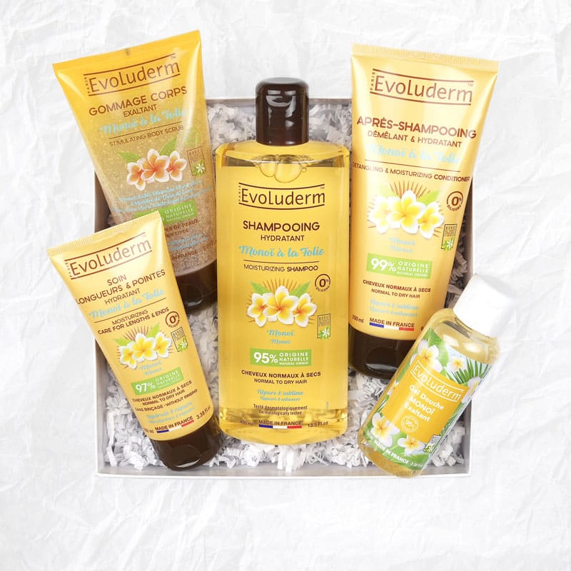Coffret Idyllique Corps & Cheveux Monoï à la Folie