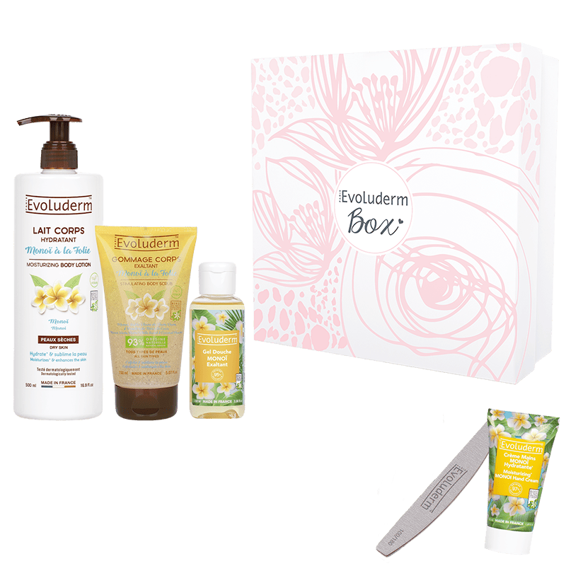 Coffret Corps Monoï + Crème Mains Offerte