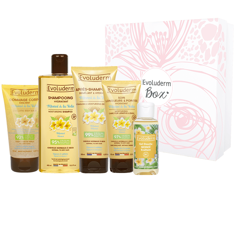 Coffret Idyllique Corps & Cheveux Monoï à la Folie