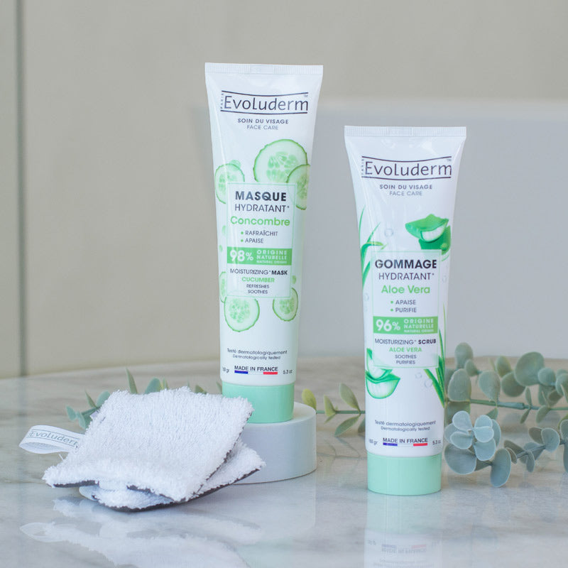 Duo Gommage et Masque Visage