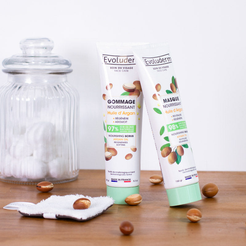 Duo Gommage et Masque Visage