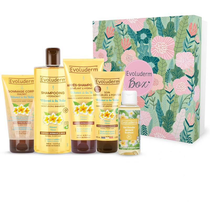 Coffret Idyllique Corps & Cheveux Monoï à la Folie