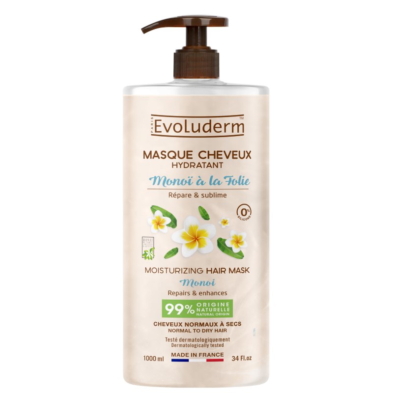 Masque Cheveux Hydratant Monoï à la Folie
