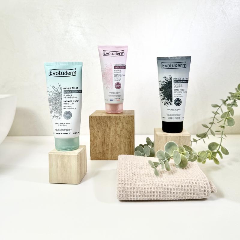 Masque Détox au Charbon Végétal Actif