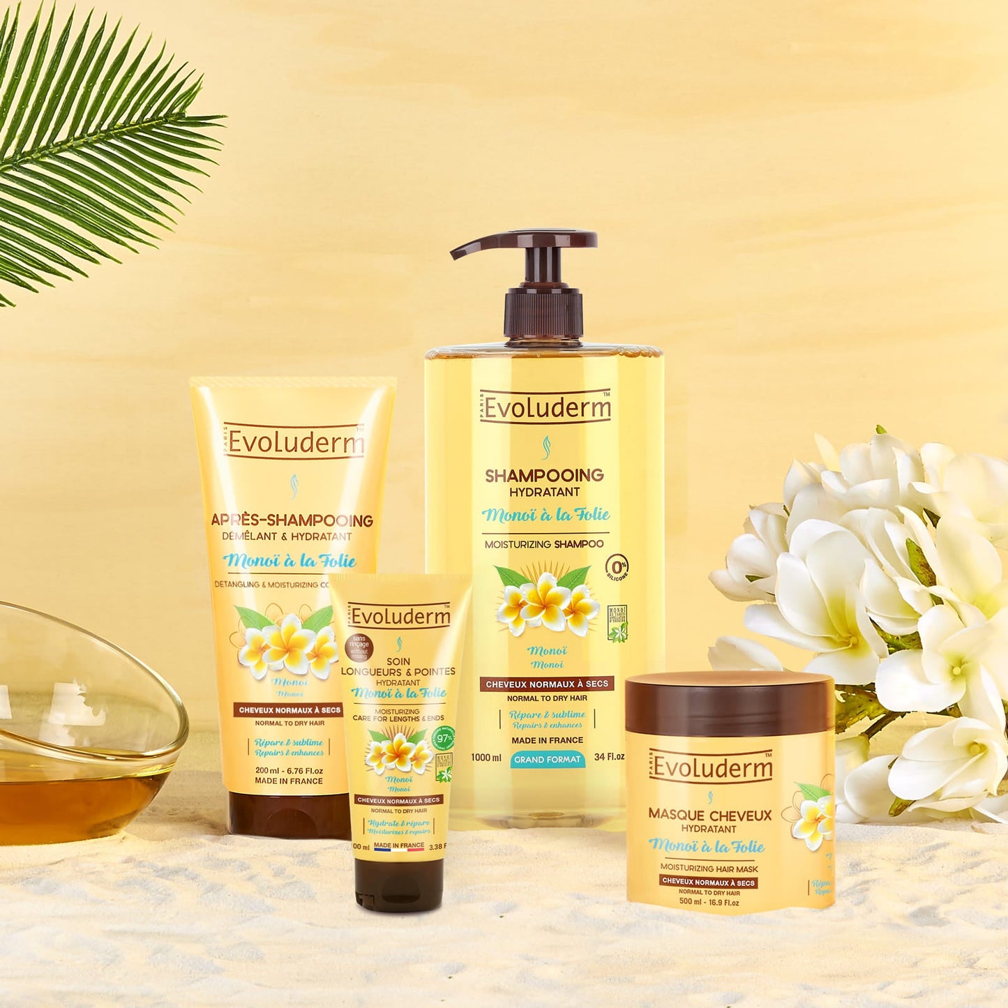 Rituel Chevelure Tahitienne Monoï à la Folie