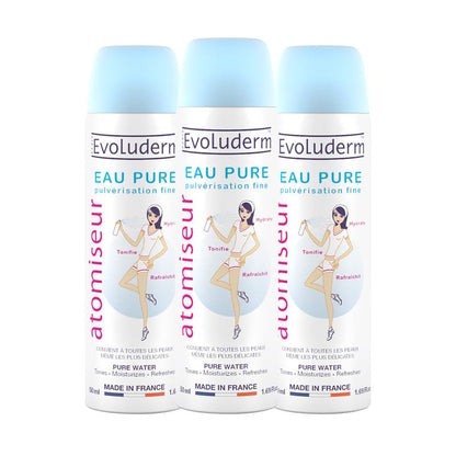 Lot de 3 Atomiseurs Eau Pure - 50ml