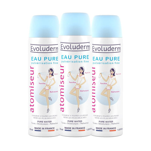 Lot de 3 Atomiseurs Eau Pure - 50ml