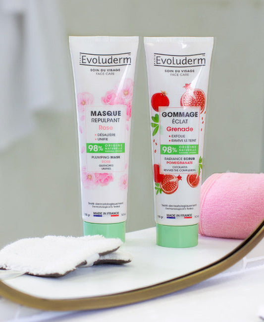 Duo Gommage et Masque Visage