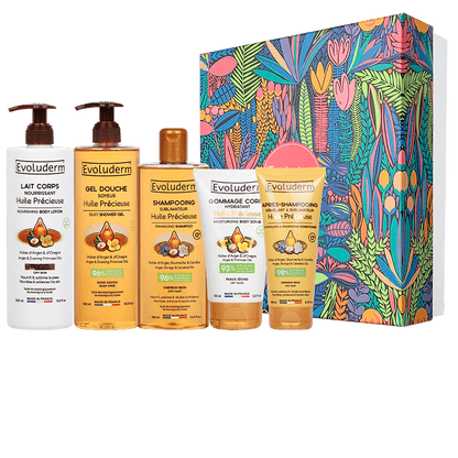 Coffret Soyeux Corps & Cheveux Huile Précieuse