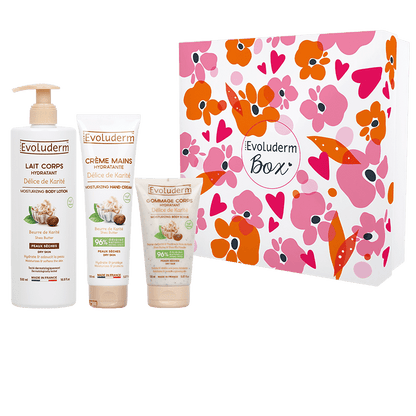 Coffret Corps Délice de Karité + Gant Exfoliant Offert