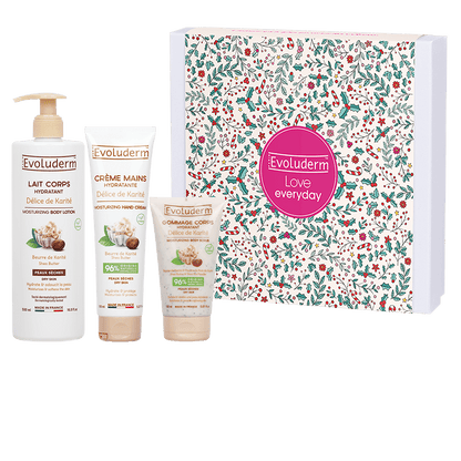 Coffret Corps Délice de Karité + Gant Exfoliant Offert