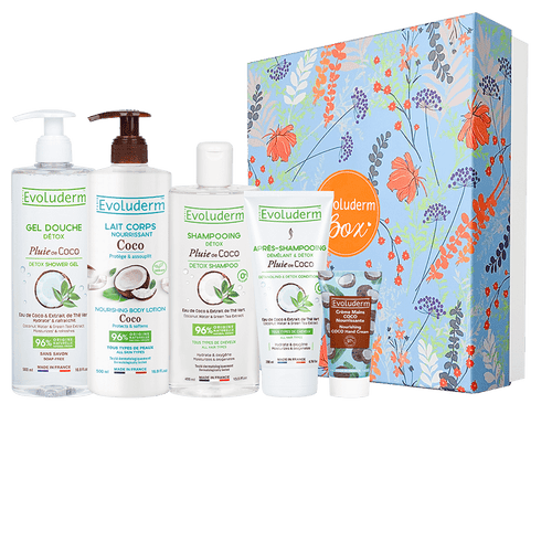 Coffret Corps & Cheveux Coco + Gant Exfoliant Offert