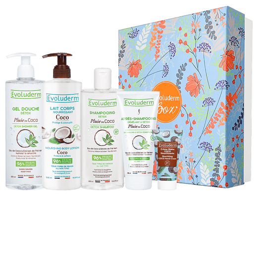 Coffret Corps & Cheveux Coco + Gant Exfoliant Offert