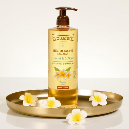 Lot de 3 Gels Douche Exaltant Monoï à la Folie