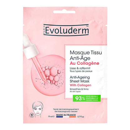 Masque Tissu Anti-Âge au Collagène
