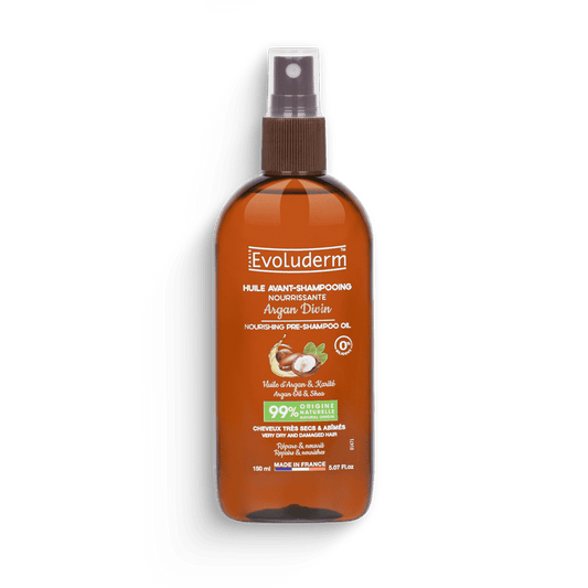 Huile Avant-Shampoing Nourrissante Argan Divin