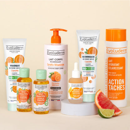 Routine Éclat Visage & Corps 7 produits  + Lait Éclaircissant
